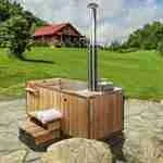 Leisurecraft Cedar Wood-Fired Hot Tub Kits