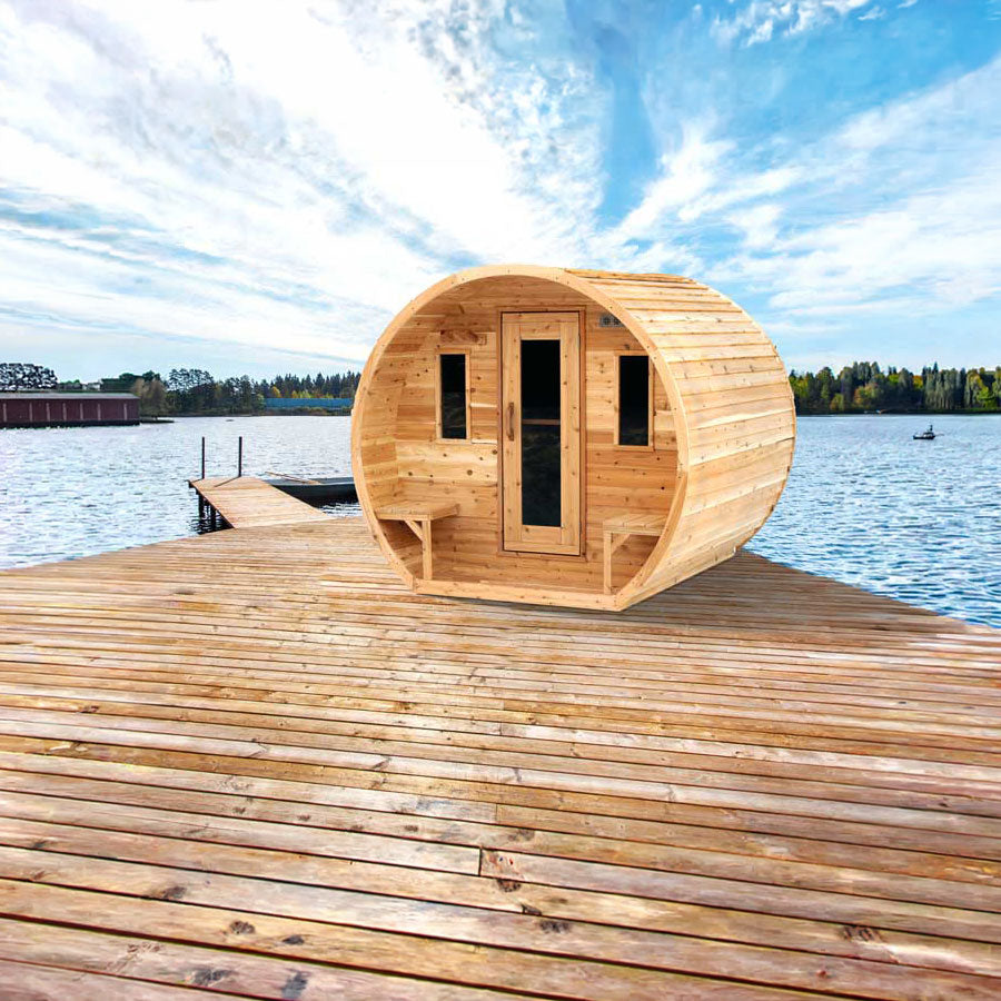 Canadian Timber Collection Outdoor Cedar Sauna Kits