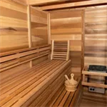 Clear Cedar Pure Cube Collection Saunas