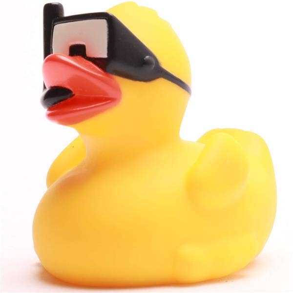 Rubber duck snorkeler