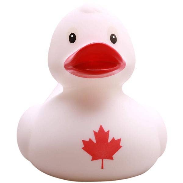 Rubber Duck Maple Leaf - Canada