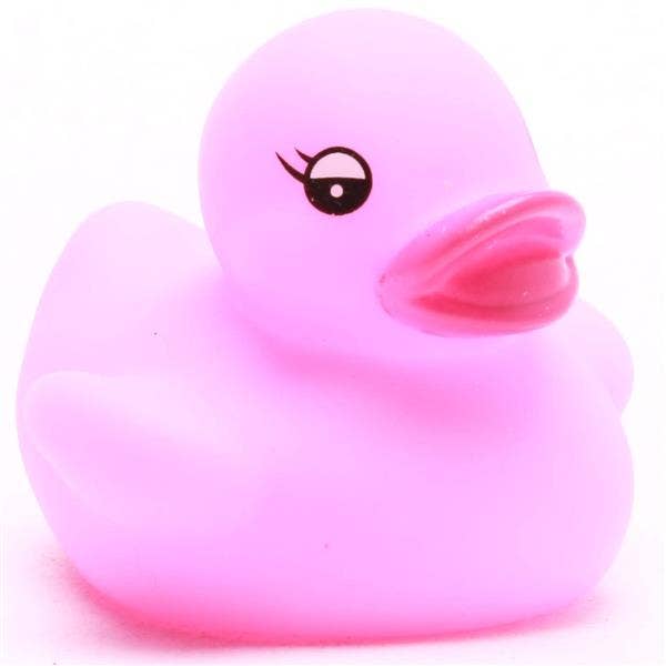 Mini rubber duck - pink