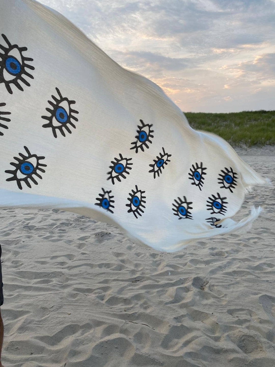Evil Eye Turkish Cotton Towel