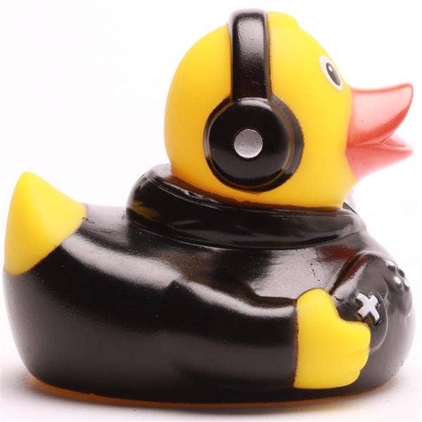 Gamer rubber duck