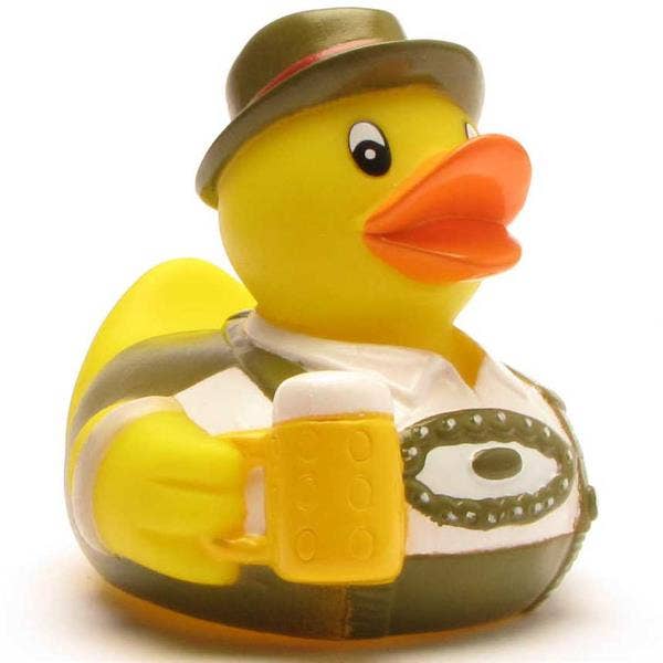 Seppel the rubber duck from Bavaria