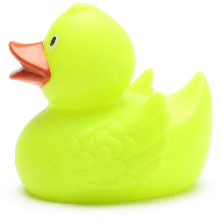 Magic Duck rubber duck with UV color change - yellow to green