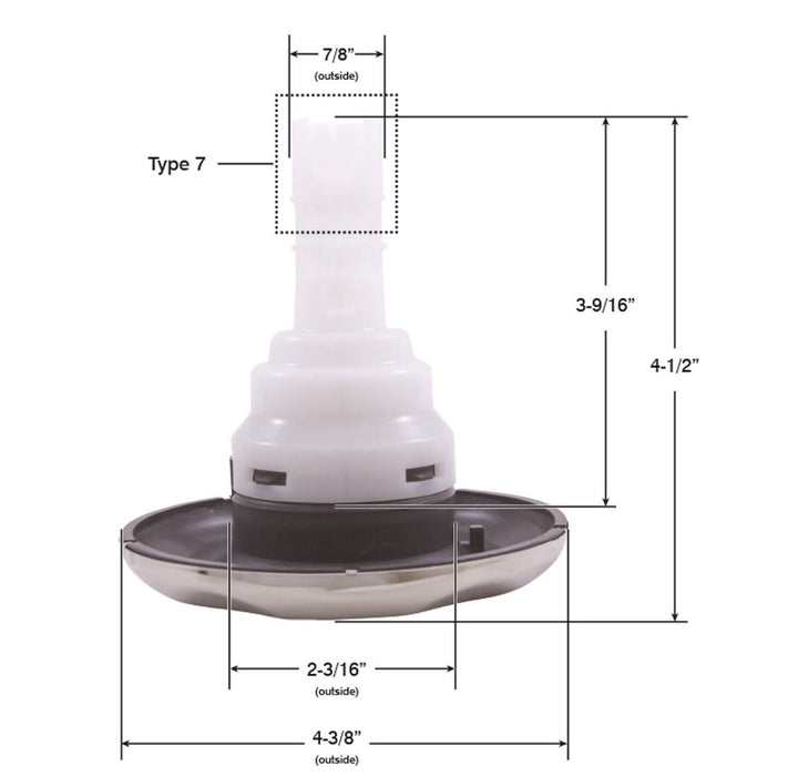Sundance® / Jacuzzi® DVR / DVX 400‑Series Rotational Jetface – Part 