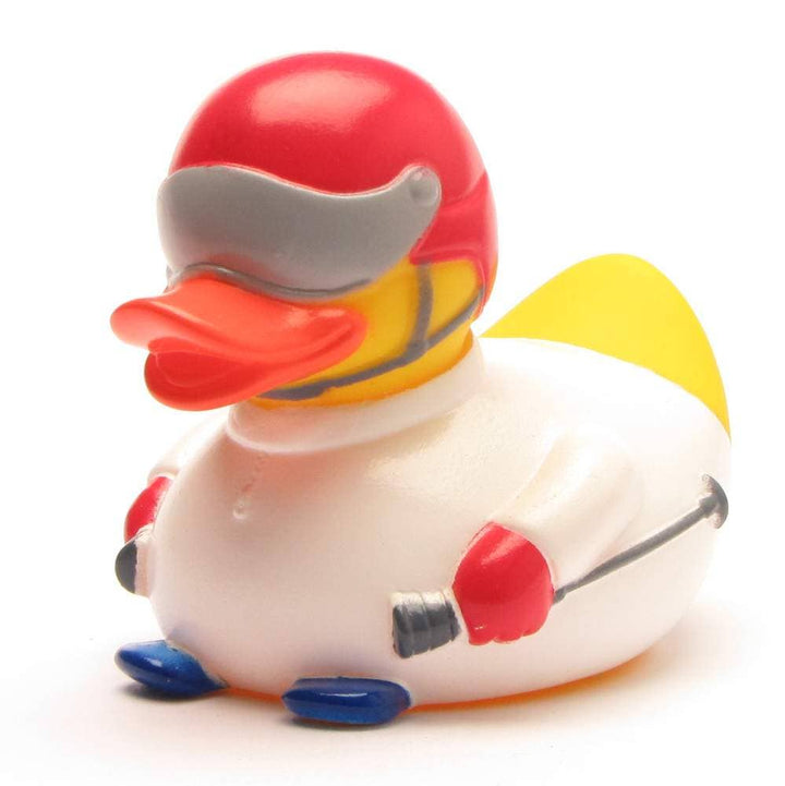 Skier rubber duck