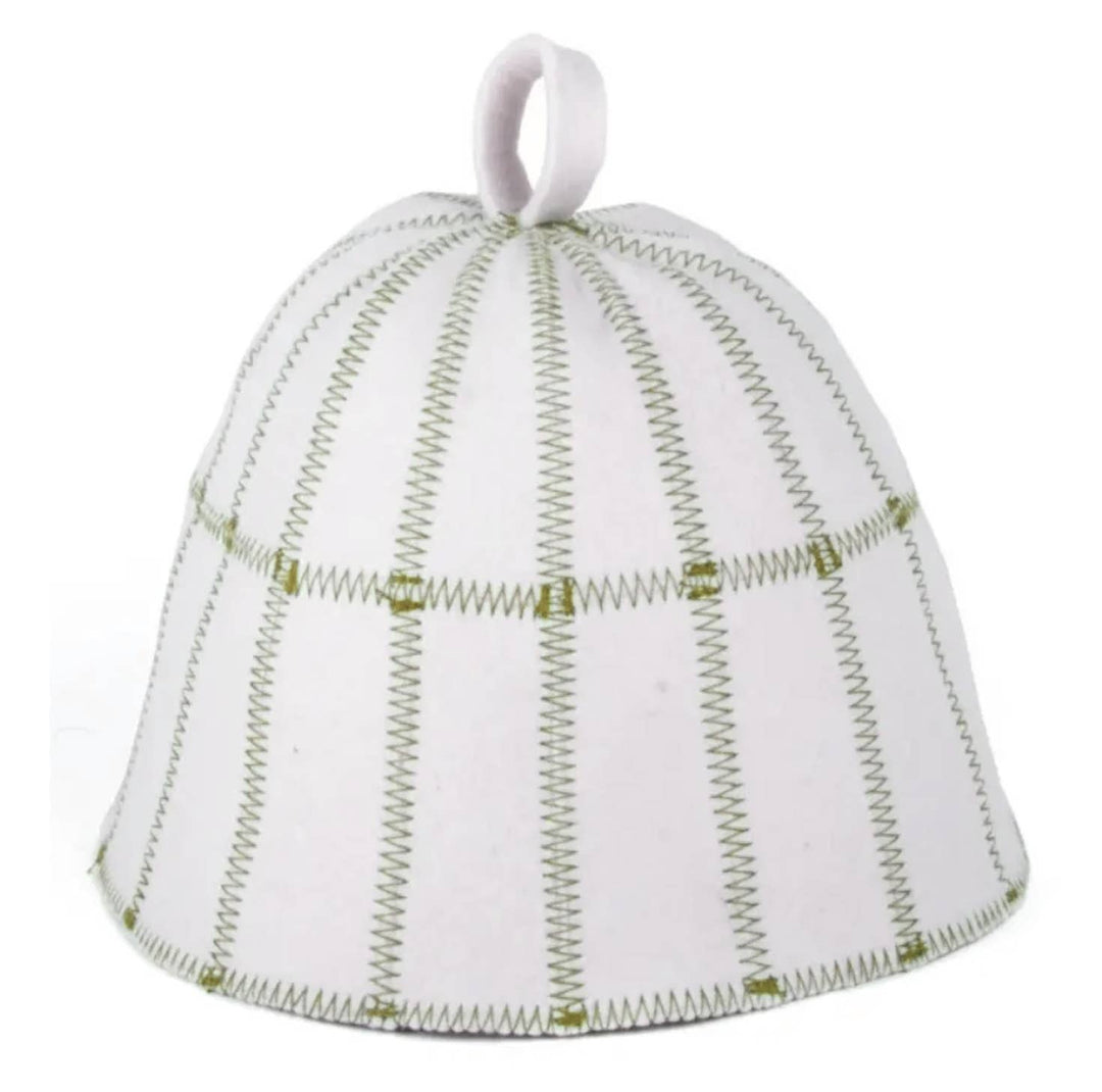 SUNROZ Traditional Felt Sauna Bath Hat – Handcrafted Wool Heat Shield Hat for Sauna, Steam Room &amp; Hot Tub