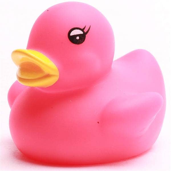 Mini rubber duck - pink