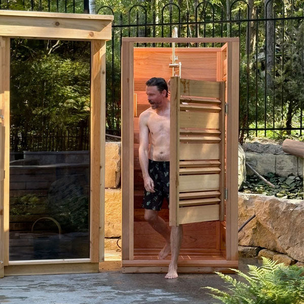 Cloudburst Outdoor Shower