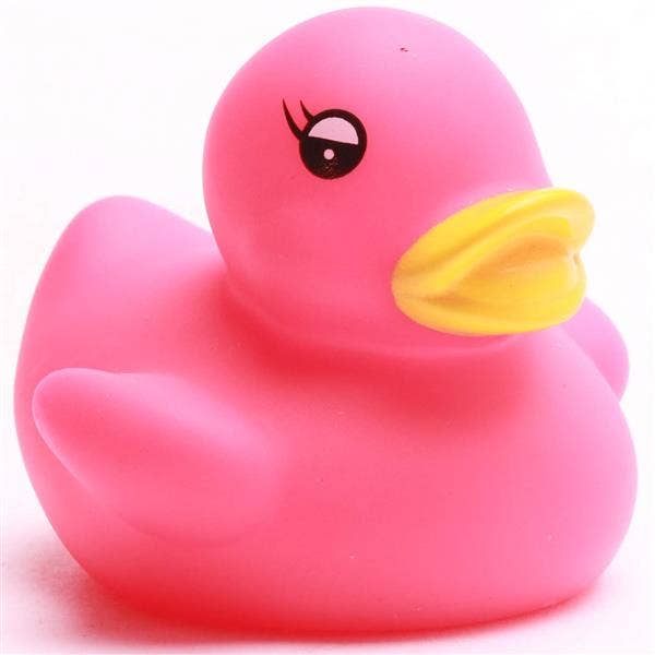 Mini rubber duck - pink