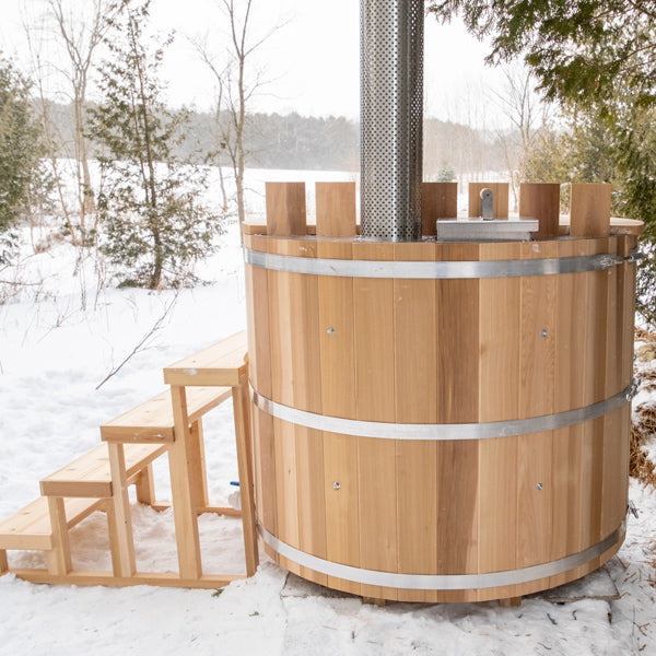 The Original Cedar Hot Tub 5&