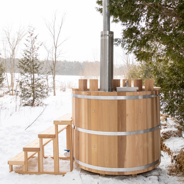 The Original Cedar Hot Tub 5&