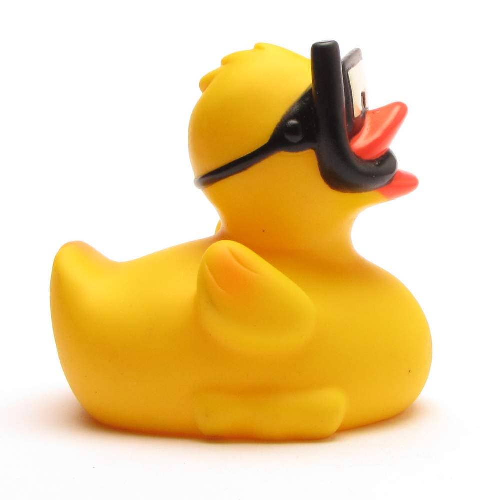 Rubber duck snorkeler