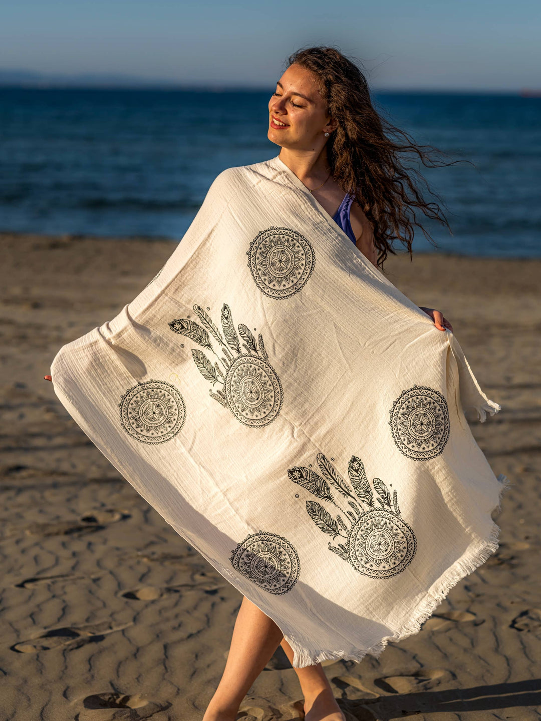 Harmony &amp; Freedom Turkish Towel | Luxury Turkish Towel