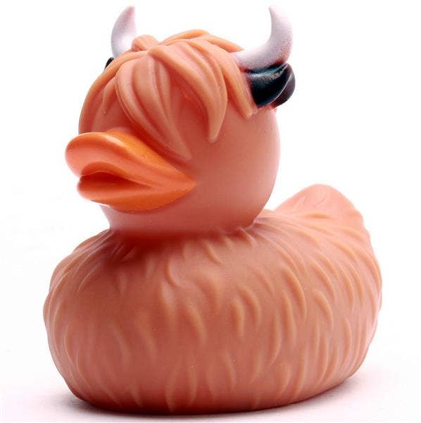 Highland Cow Rubber Duck