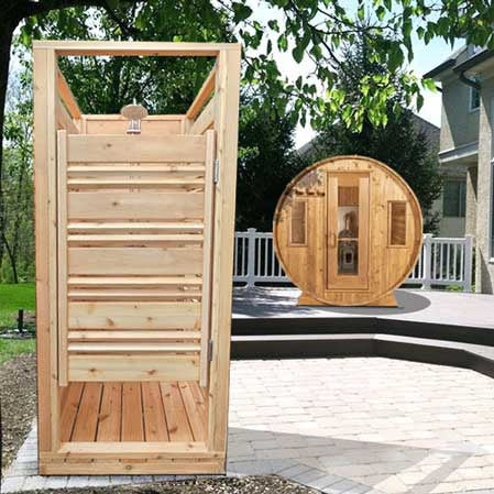 Cloudburst Outdoor Shower