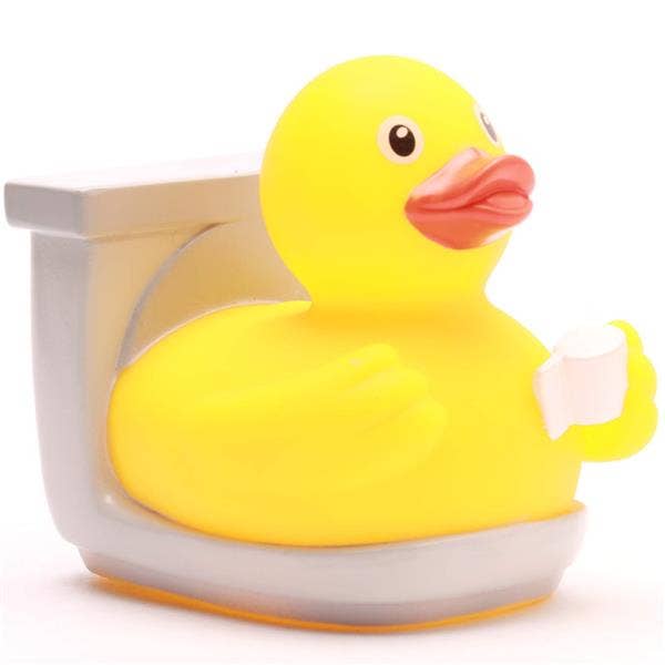 Toilet duck bath duck