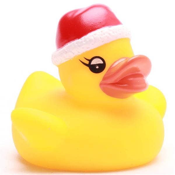 Mini Bath Duck Santa Claus - Rubber Duck