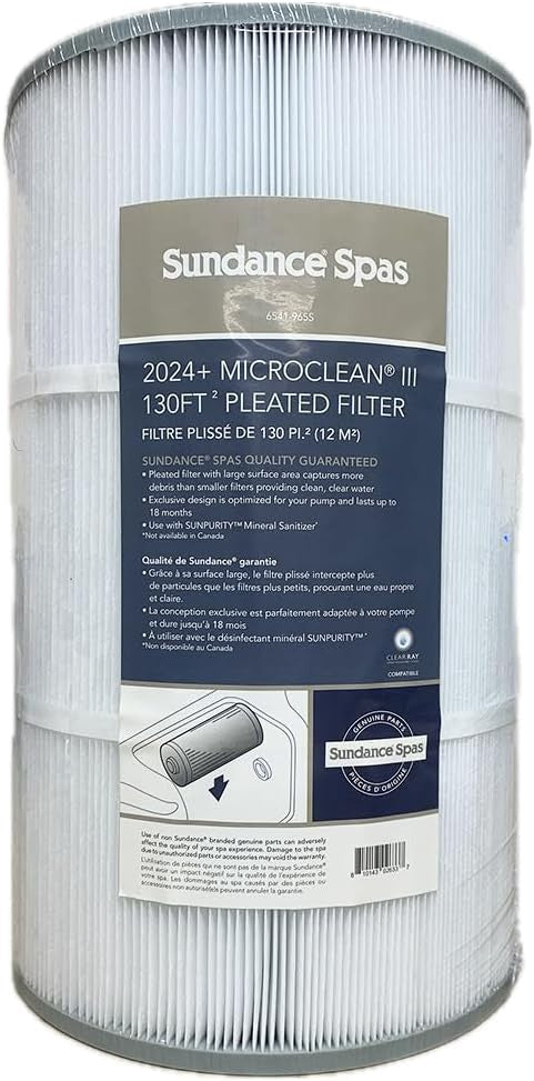 Sundance® MicroClean® III 130 ft² Pleated Filter Cartridge (6541-965S)