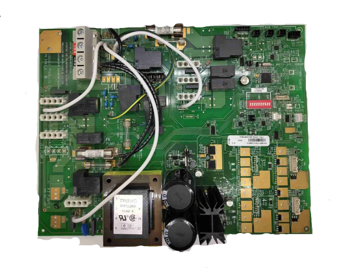 Sundance® / Jacuzzi® 880 Series Control Board – 1‑ and 2‑Pump Systems (2016–03/2018) Part 