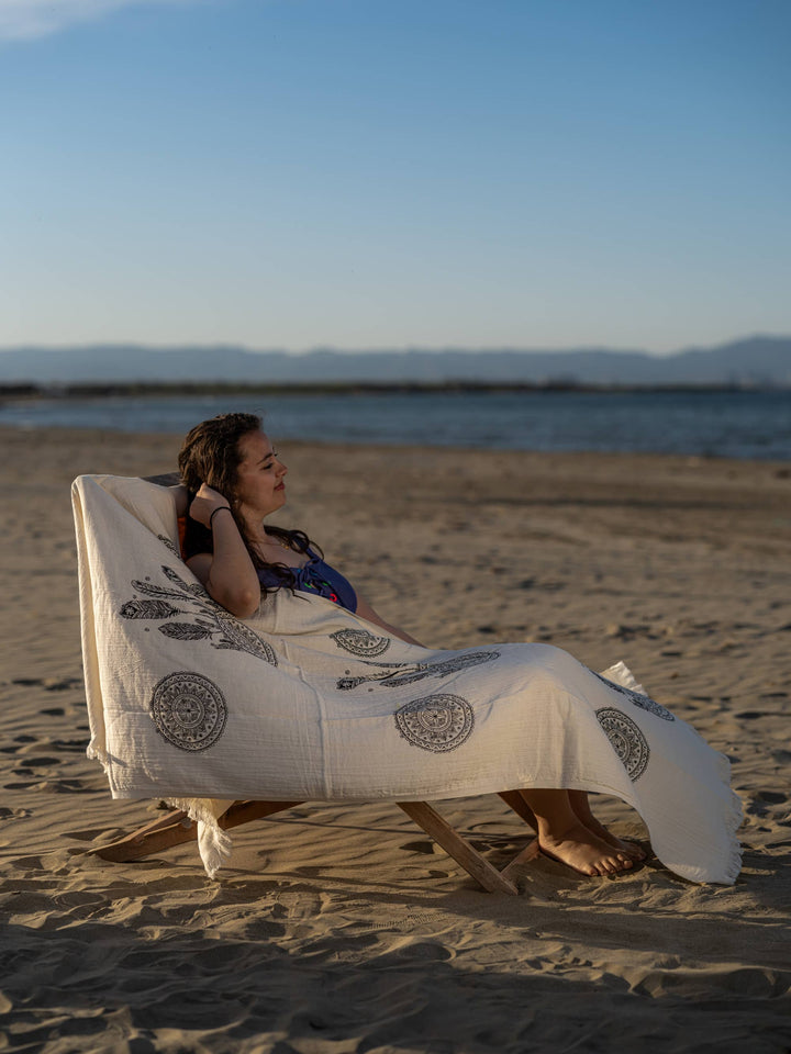Harmony &amp; Freedom Turkish Towel | Luxury Turkish Towel