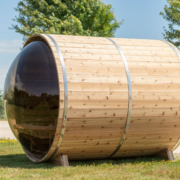 Panoramic Barrel Saunas