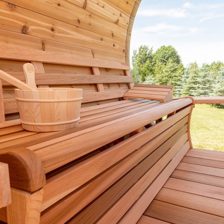Panoramic Barrel Saunas