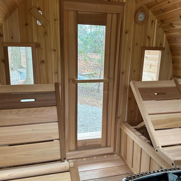 Panoramic Barrel Saunas