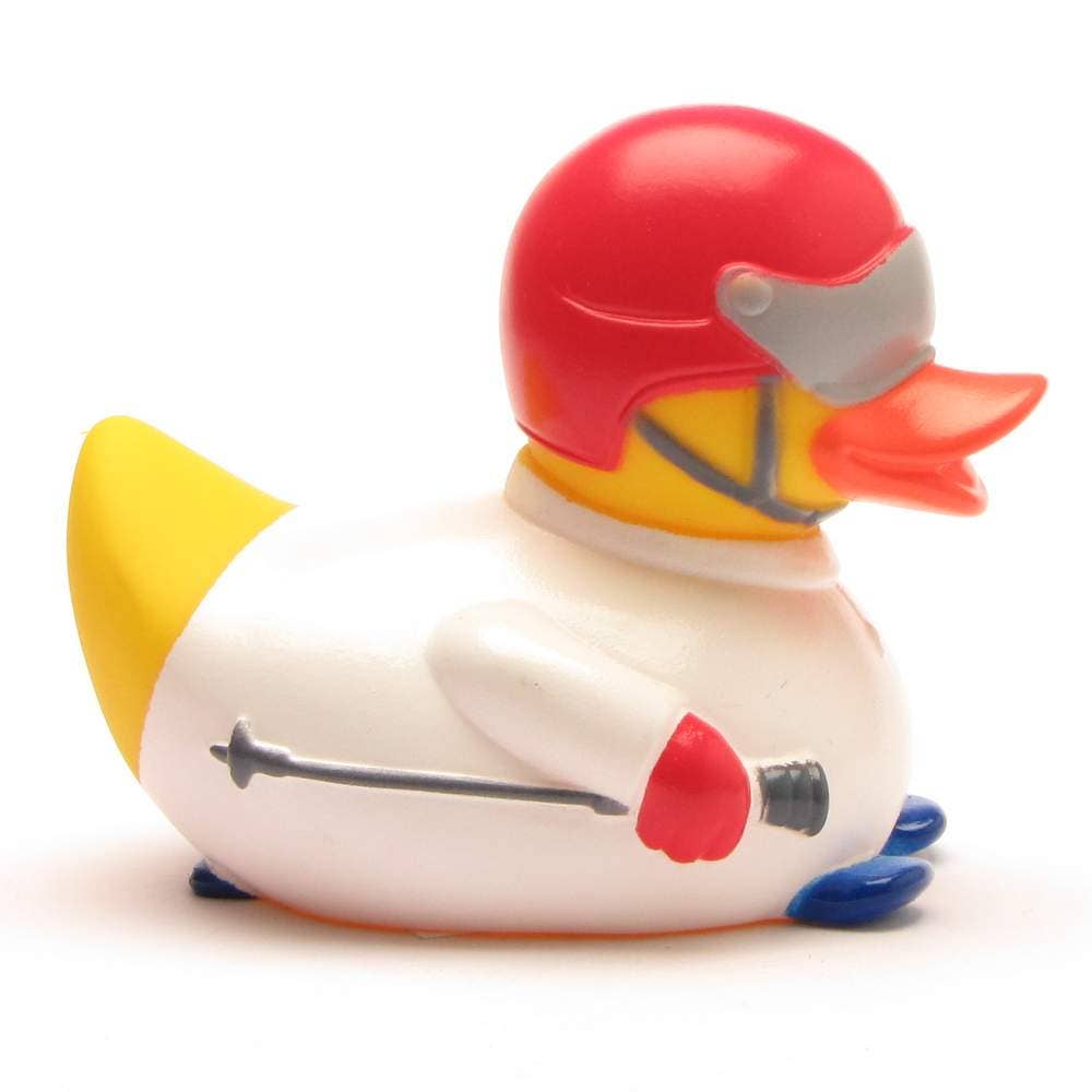 Skier rubber duck