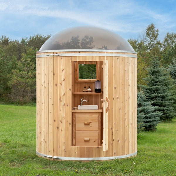 Skylight Washroom and Shower Combo