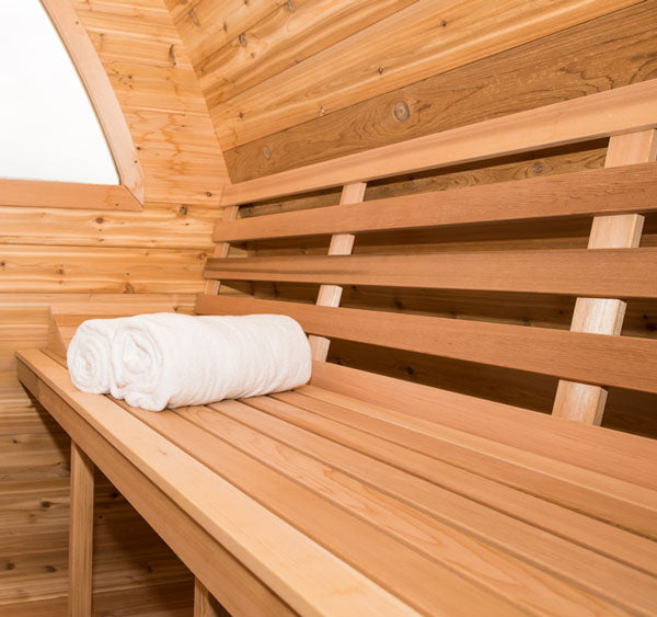 Pod Sauna with Porch and Changeroom