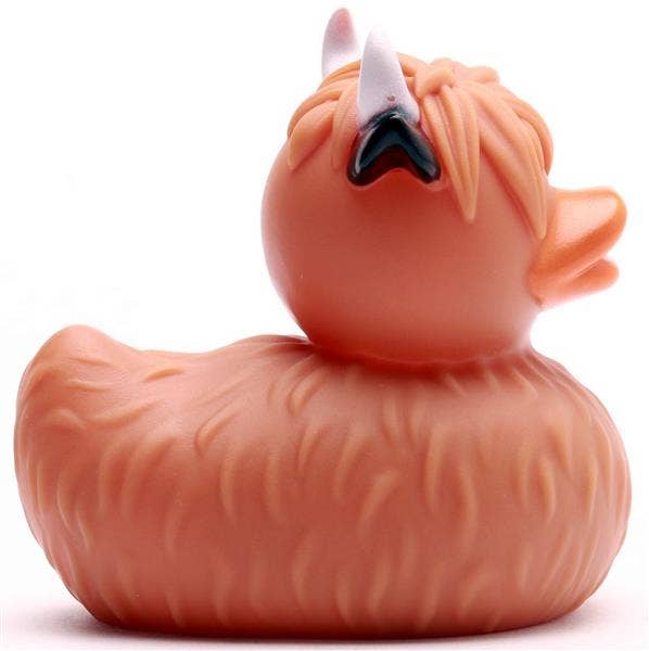 Highland Cow Rubber Duck