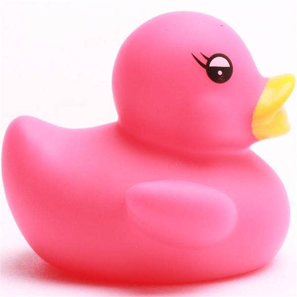 Mini rubber duck - pink