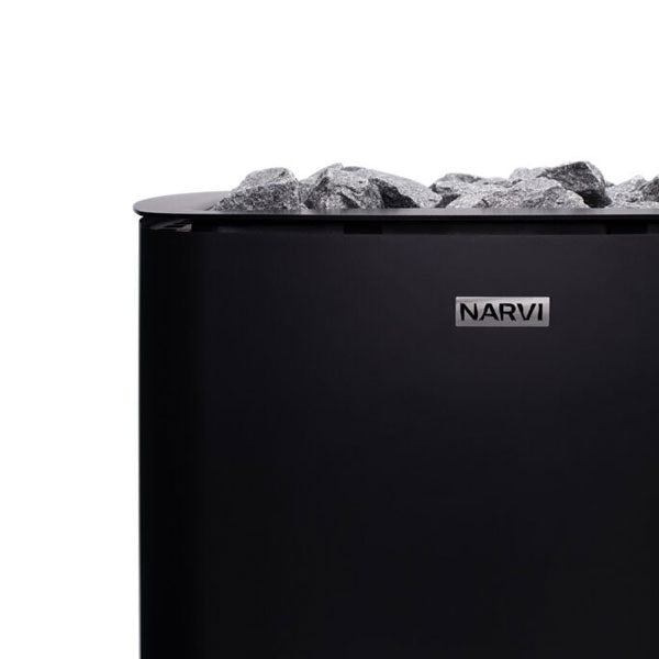 Narvi NC Black Wood Burning Heater