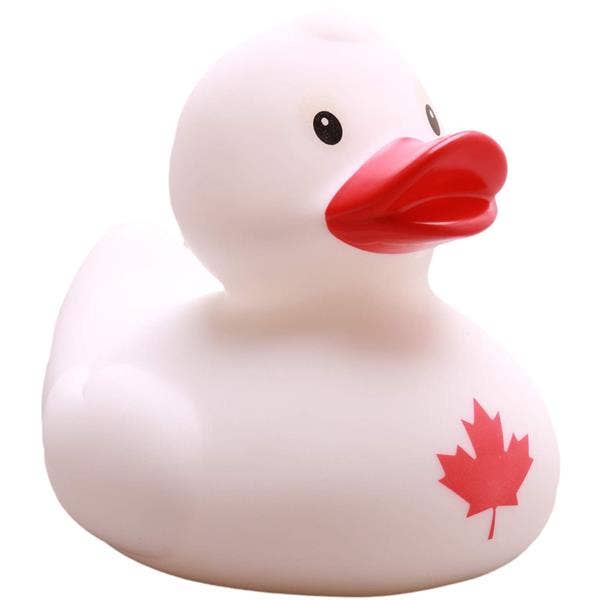 Rubber Duck Maple Leaf - Canada