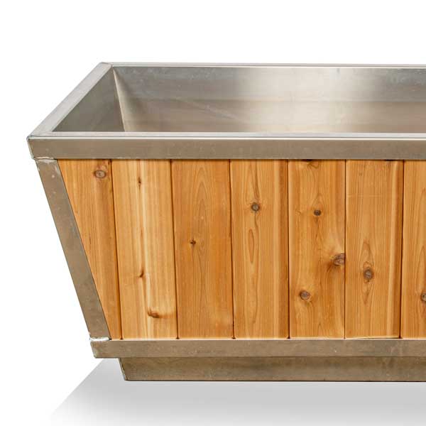 Exterior Cladding for Cold Plunge Pool