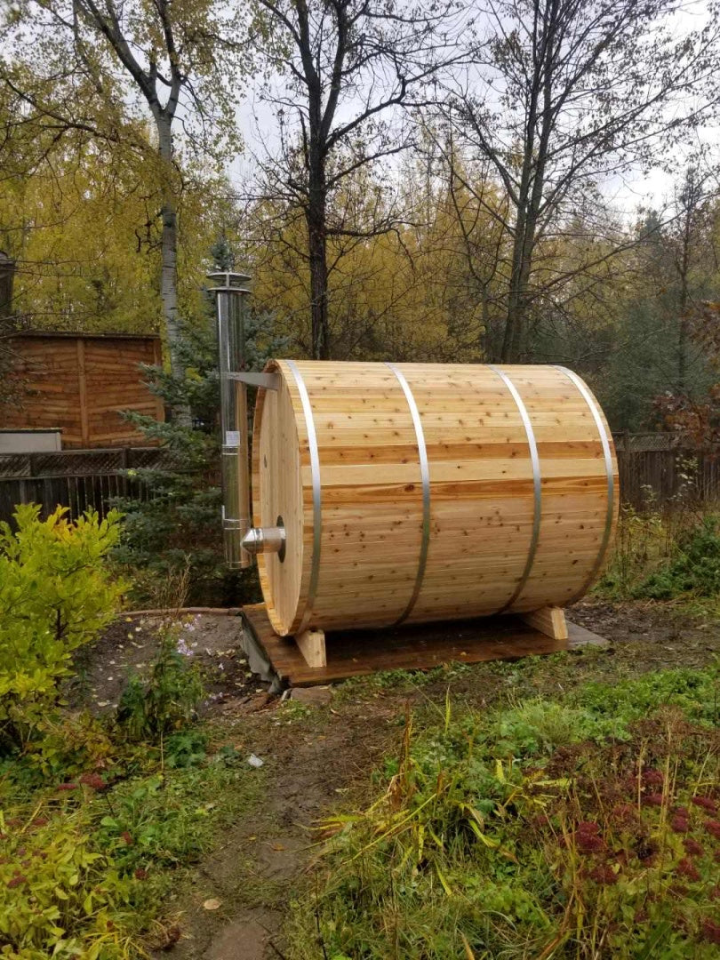 Canadian Timber Serenity Electric Barrel Sauna