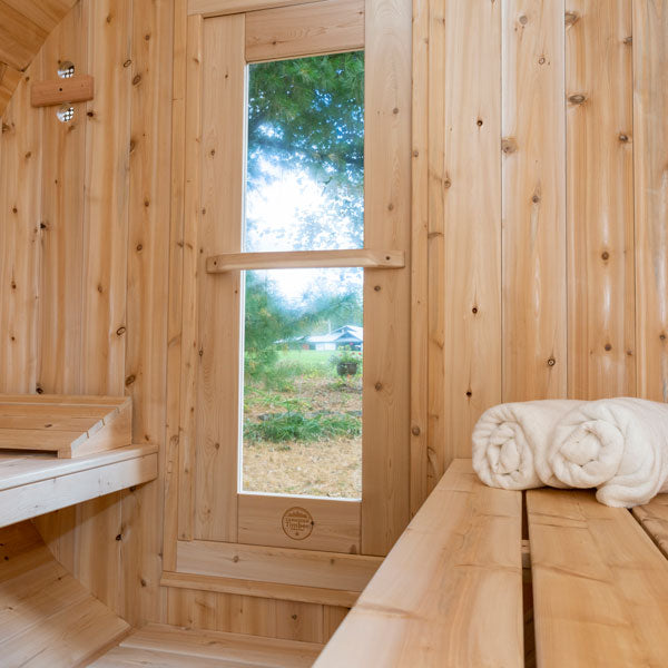 Canadian Timber Serenity Electric Barrel Sauna