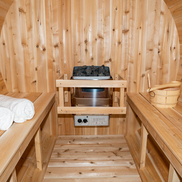 Canadian Timber Serenity Electric Barrel Sauna
