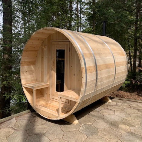 Canadian Timber Serenity Electric Barrel Sauna
