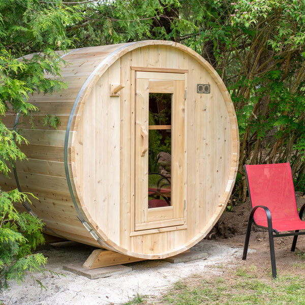 Canadian Timber Harmony Electric Barrel Sauna