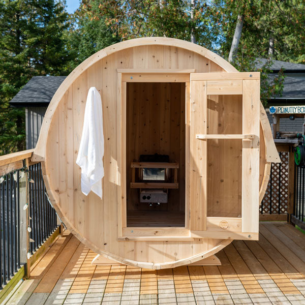 Canadian Timber Harmony Electric Barrel Sauna