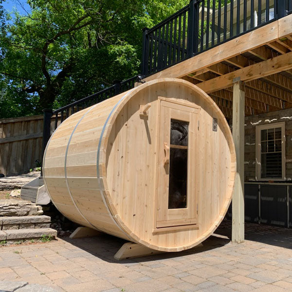 Canadian Timber Harmony Electric Barrel Sauna
