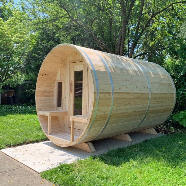 Canadian Timber Tranquility Wood Fired Barrel Sauna
