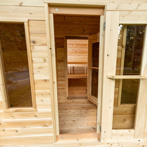 Canadian Timber Georgian Cabin Wood Fired Sauna