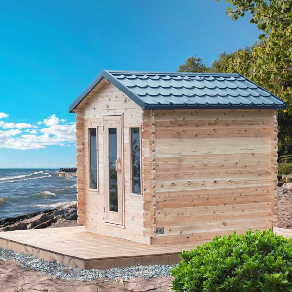 Canadian Timber Georgian Cabin Wood Fired Sauna