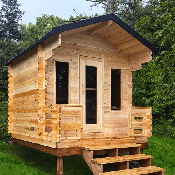 Canadian Timber Georgian Cabin Wood Fired Sauna