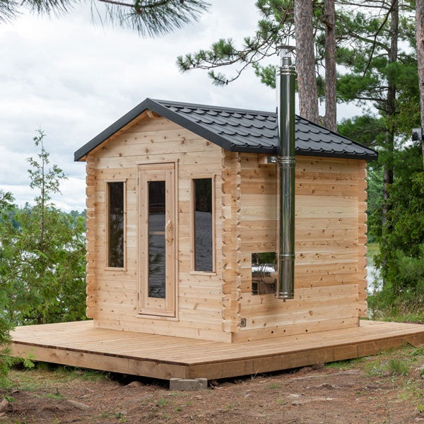 Canadian Timber Georgian Cabin Wood Fired Sauna